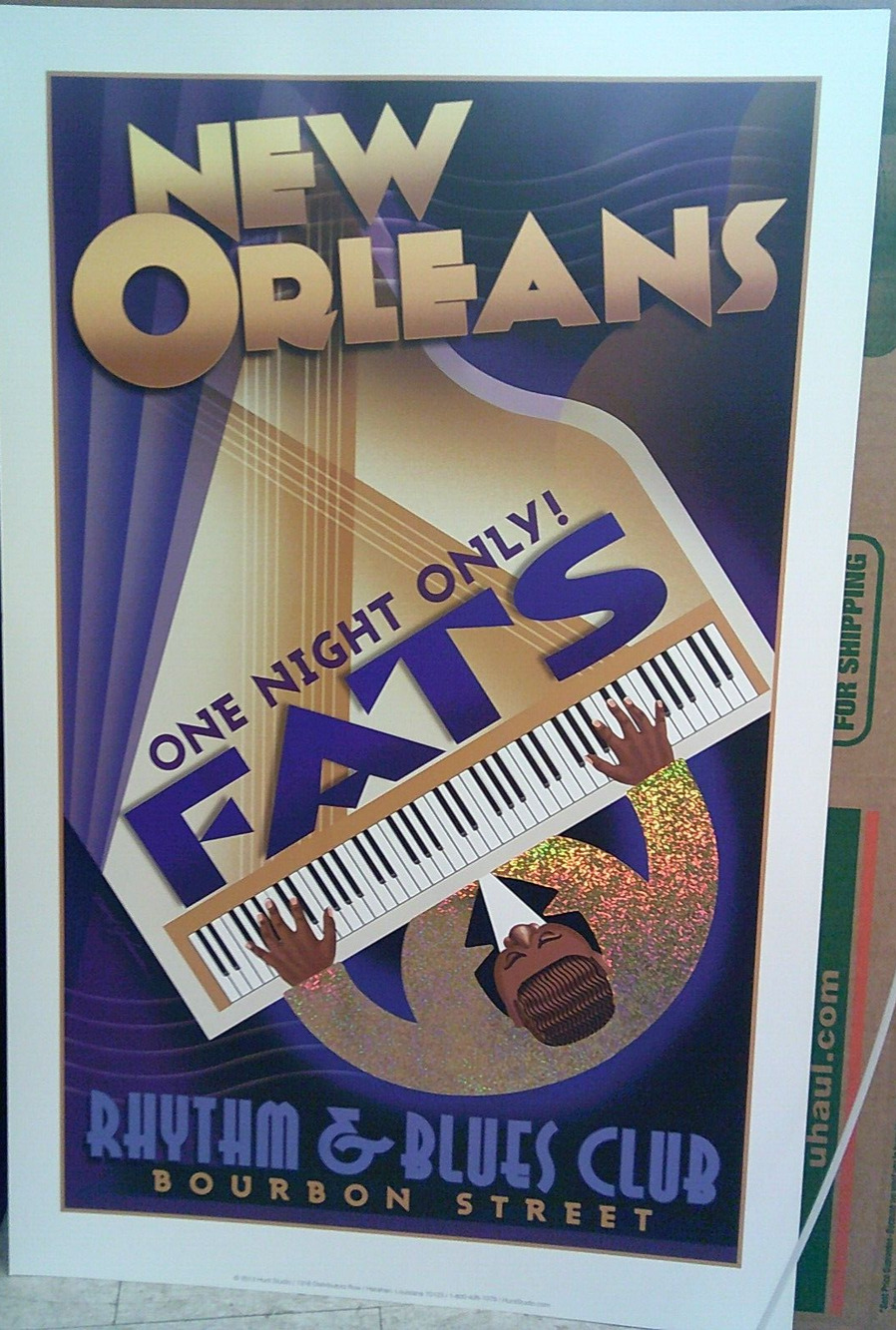 ERI7077 NEW ORLEANS RHYTHM AND BLUES CLUB BOURBON STREET ONE NIGHT ONLY FATS